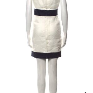 Valentino Cream and Black Mini Dress